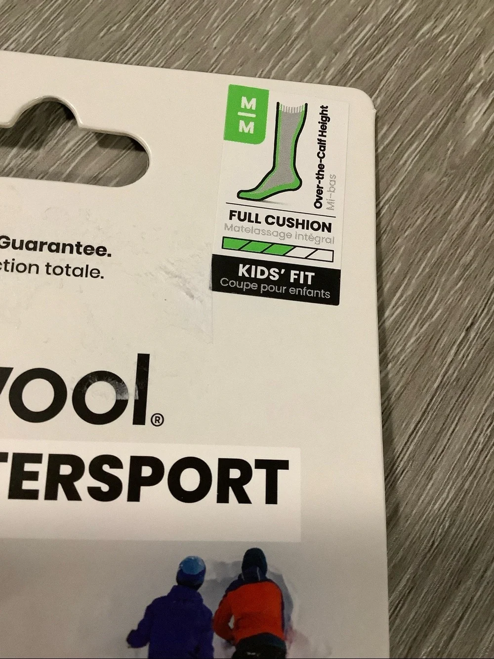 Smartwool purple kid’s